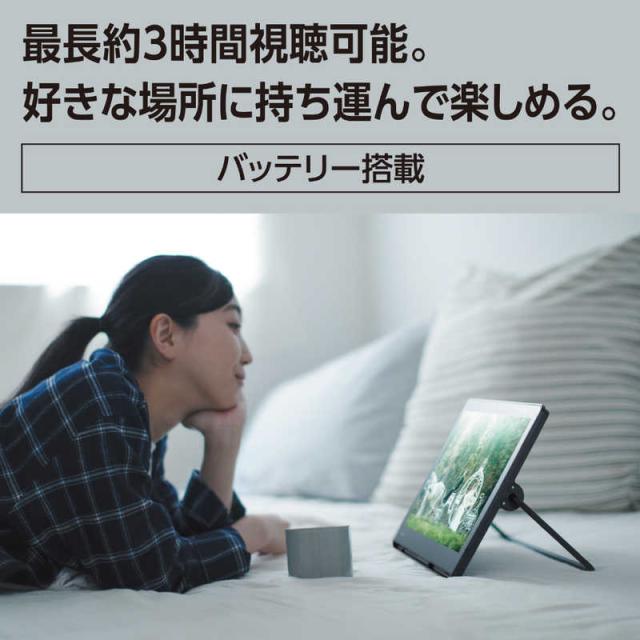 パナソニック Panasonic ポータブルテレビ ブルーレイディスク 