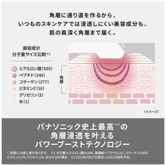 パナソニック Panasonic イオン美顔器 イオンブースト マルチ EX