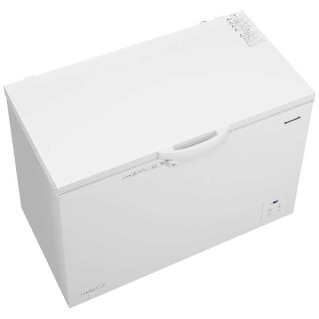パナソニック　Panasonic　冷凍庫 1ドア 299L 上開き 冷凍ストッカー 省エネ 幅113cm ホワイト　NR-FC30M1-W（標準設置無料）