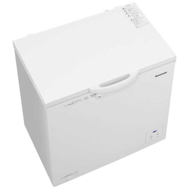 パナソニック　Panasonic　冷凍庫 1ドア 199L 上開き 冷凍ストッカー 省エネ 幅82cm ホワイト　NR-FC20M1-W（標準設置無料）