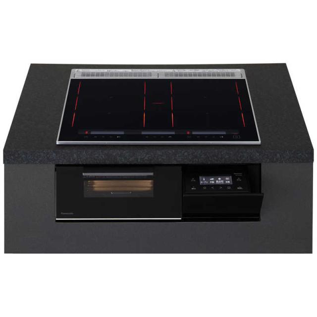 パナソニック　Panasonic　ビルトインIHクッキングヒーター Sシリーズ [60cm幅 3口IH] ジェットブラック(宅配商品)　KZ-CS16FK