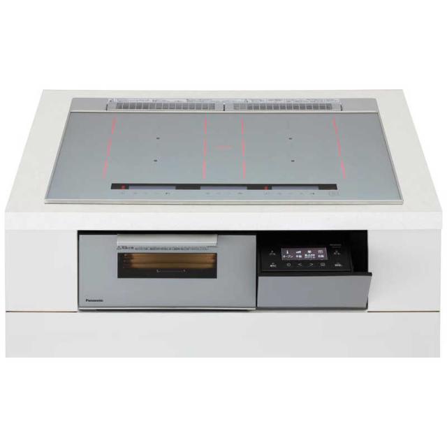 パナソニック　Panasonic　ビルトインIHクッキングヒーター Sシリーズ [75cm幅 3口IH] シルバー(宅配商品)　KZ-CS17FS