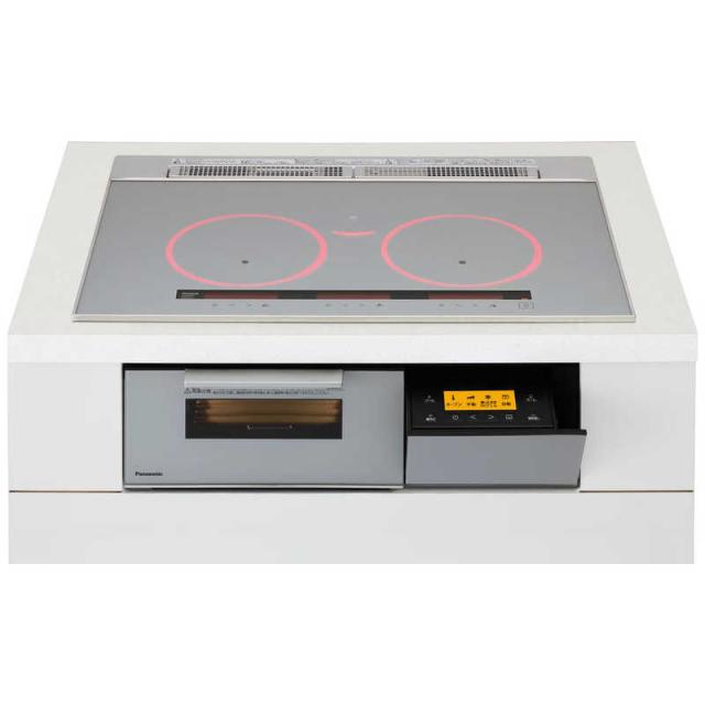 パナソニック　Panasonic　ビルトインIHクッキングヒーター Aシリーズ [75cm幅 3口IH] シルバー(宅配商品)　KZ-RA17TS