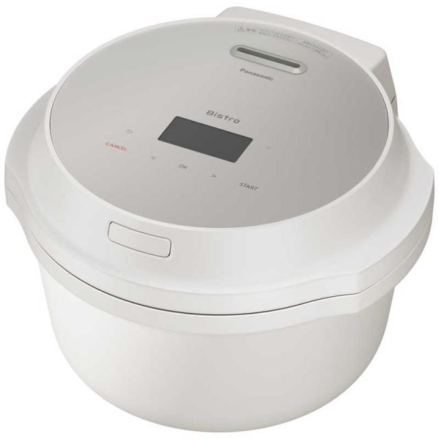 パナソニック　Panasonic　自動調理鍋 オートクッカー ビストロ ライトグレージュ　NF-AC700-H
