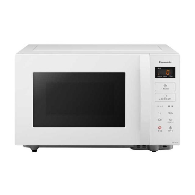 パナソニック　Panasonic　単機能レンジ 22L フラット ヘルツフリー ホワイト　NE-FL1C-Wの通販は