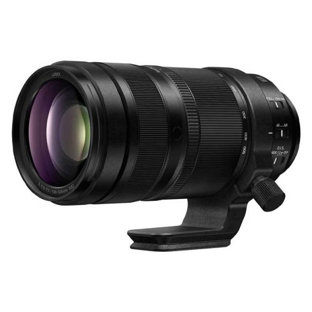 パナソニック　Panasonic　カメラレンズ LUMIX S 100-500mm F5-7.1 ［ライカL / ズームレンズ］ ブラック　S-R100500
