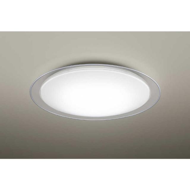 パナソニック　Panasonic　LED照明 シーリングライト 12畳 調光 調色 高効率タイプ スタンダードシリーズ シルバーリング リモコン付属　HH-CM1239A_12