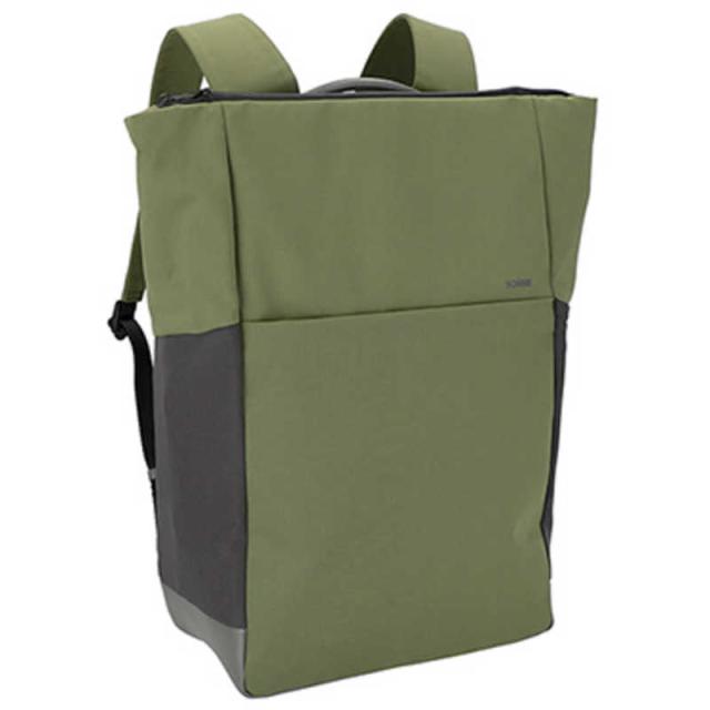 ゾンネ　SONNE KHA ［ 撥水加工 止水ファスナー 14インチノートPC 収納可 通勤 通学 ビジネスバッグ バックパック］ SONNE カーキ　SO-SOSL003