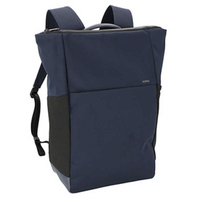 ゾンネ　SONNE BLK ［ 撥水加工 止水ファスナー 14インチノートPC 収納可 通勤 通学 ビジネスバッグ バックパック］ SONNE ネイビー　SO-SOSL003