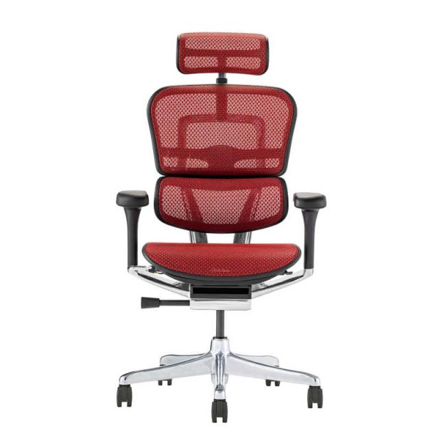 エルゴヒューマン　エルゴヒューマン Ergohuman 新基盤モデル エルゴヒューマン2 プロハイタイプ ブラックフレーム EHP2-HAM-DR-BF-RD レッド　445408