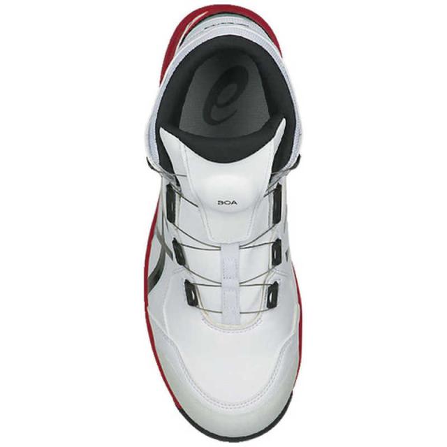 アシックス　ウィンジョブCP304 BOAホワイト/ブラック 25.5cm　1271A030.10025.5