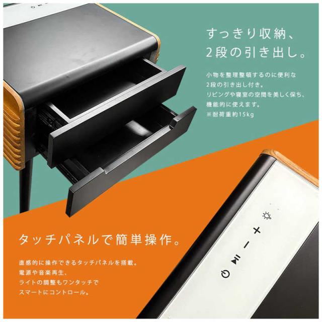ロイヤル　EGONIA EGONIA BLACK/WOOD　EGO-202_5