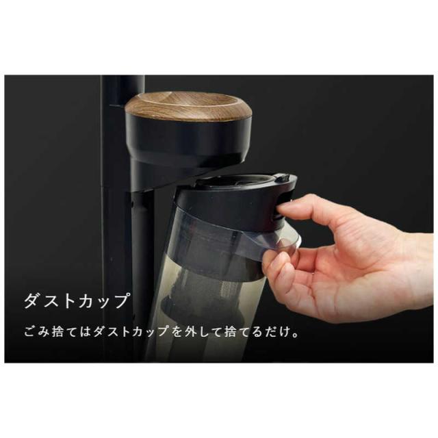 ロイヤル　スティッククリーナー VACUUM CLEANER サイクロン式 コードレス BLACK/WOOD　DH600 ロイヤル スティッククリーナー VACUUM CLEANER サイクロン式