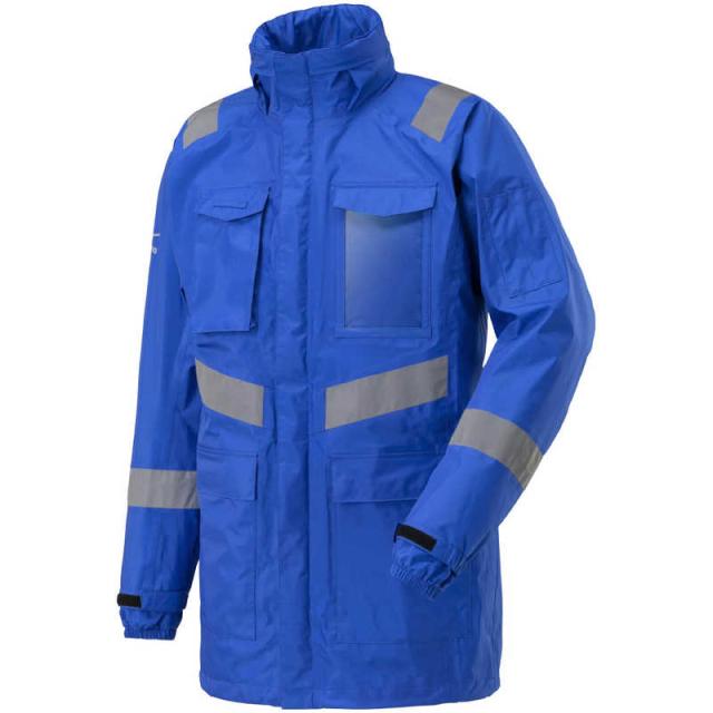 ミズノ　ベルグテックEXレインジャケット［ユニセックス］ 2XL 25：ブルー　H2JHOI4425