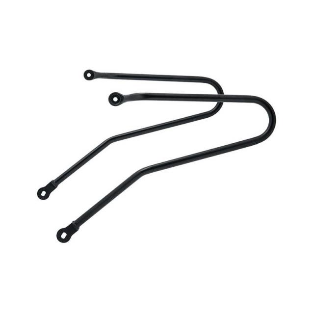 モートーン　サドルバッグサポート 左右 Thruxton/R/RS (16-24) Speed Twin 1200 (19-24) ブラック　MCB010