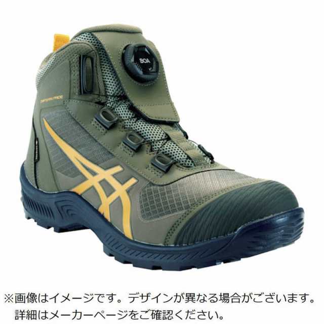 アシックス　ウィンジョブCP604 GーTX BOA マントルグリーン×タイガーイエロー 28.0cm　1273A084.300-28.0の通販は