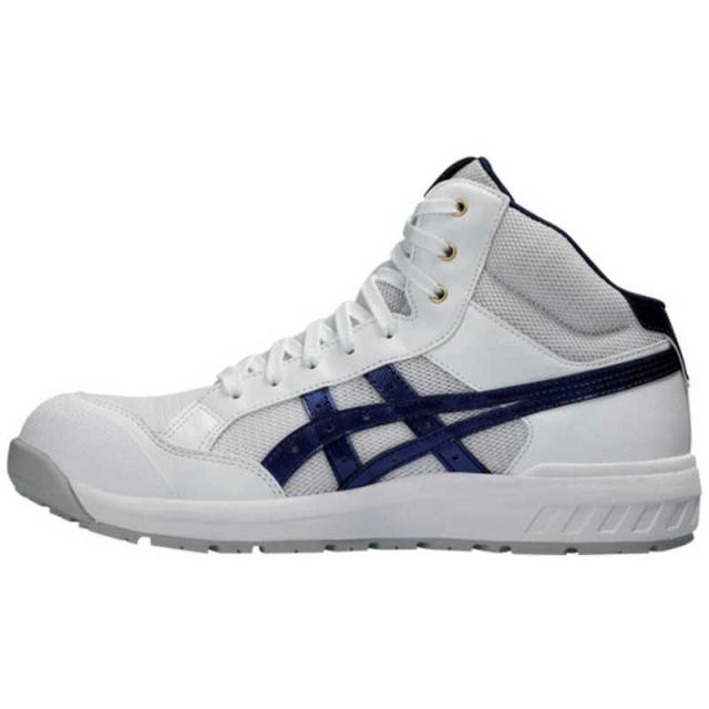 アシックス　ウィンジョブ CP218 ホワイト/ピーコート 27.0cm　1273A091.10127.0