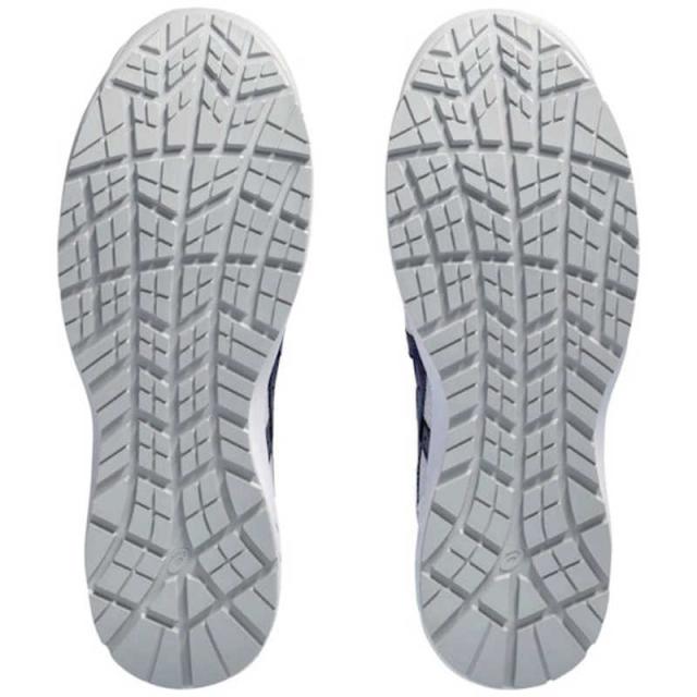 アシックス　ウィンジョブ CP218 ホワイト/ピーコート 27.0cm　1273A091.10127.0