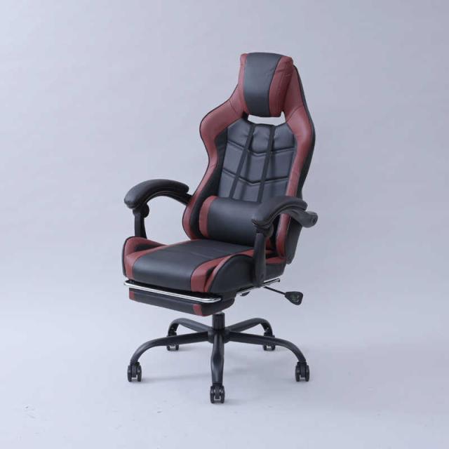 ヤマゼン　ゲーミングチェア　LGC-89R-WRD