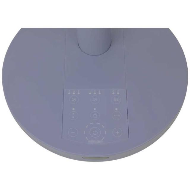 ヤマゼン　サーキュレーター扇風機 DCモーター搭載 (省エネタイプ) 自動首振り機能あり 23cm 7枚 上向き90° 上下左右 リモコン付き バイオレット　BKLX-MR231-V_4