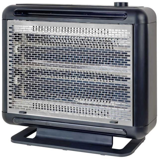 ヤマゼン　障害物センサー遠赤外線＋温風 ワイドハイブリットヒーター 1200W 転倒オフ機能 YAMAZEN ［シーズヒーター］　DBW-SEJ12-AB