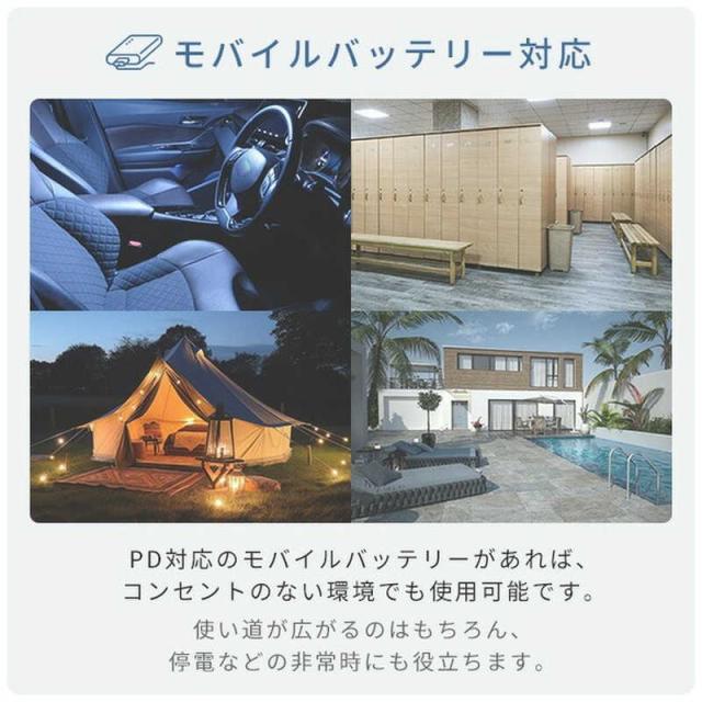 ヤマゼン　サーキュレーター扇風機 DCモーター搭載 (省エネタイプ) 23cm 7枚 PD仕様 リモコン付き ライトグレー　RLX-MP023-H_10