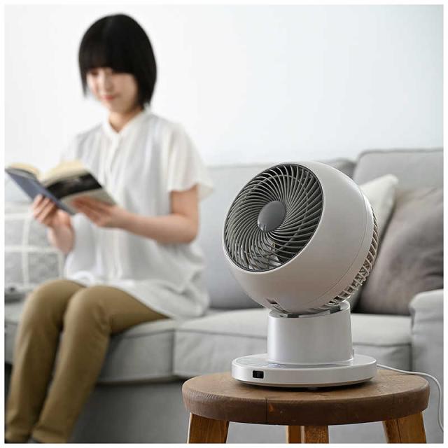 ヤマゼン　洗えるサーキュレーター DCモーター搭載 (省エネタイプ) 自動首振り機能あり PD仕様 〜20畳 リモコン付き グレージュ　RCRP-W015-C_12
