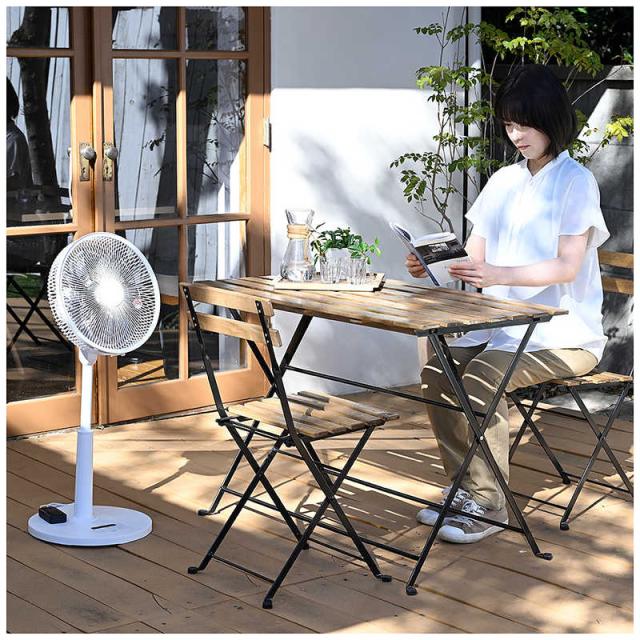 ヤマゼン　扇風機 DCモーター搭載 (省エネタイプ) 自動首振り機能あり 30cm 7枚 PD仕様 リモコン付き ホワイト　RLX-SAP030-W_8
