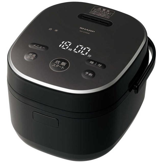 シャープ　SHARP　ジャー炊飯器(0.5〜3合) KS-CF05EB ［3合 /マイコン］ ブラック系　KS-CF05E-Bの通販は 13,557円