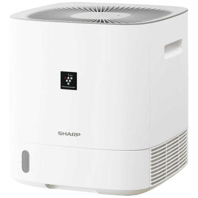 シャープ　SHARP　衣類乾燥除湿機 デシカント(ゼオライト)方式 プラズマクラスター 木造7畳まで 鉄筋14畳まで ホワイト　CV-T60-W