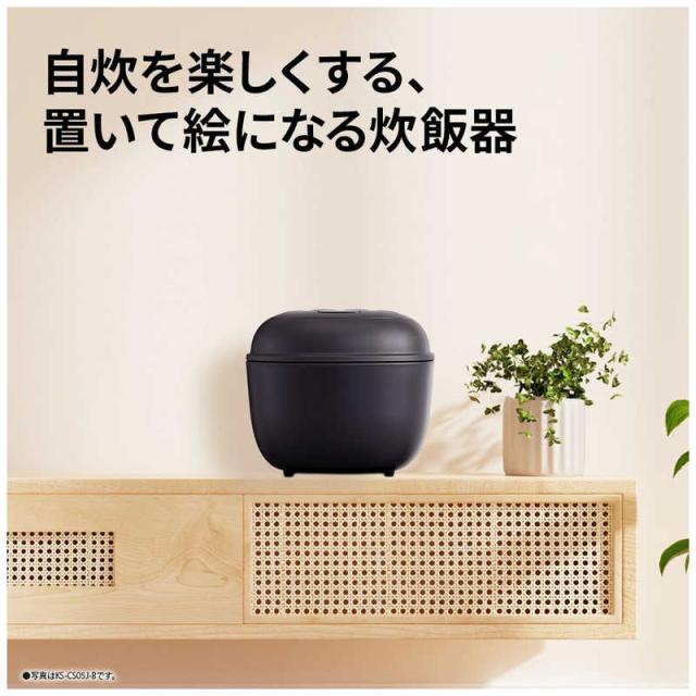 シャープ　SHARP　炊飯器 3合 マイコン ブラック　KS-CS05J-B_2