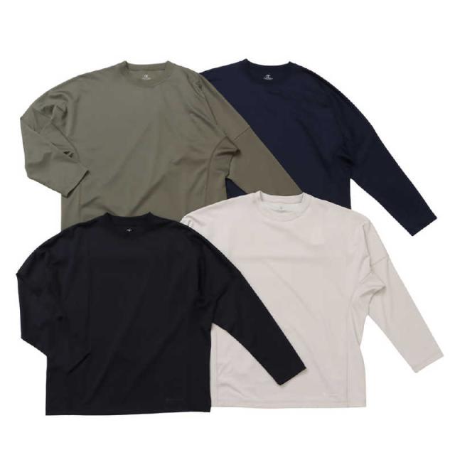 チャンピオン　リカバリーウェア ロングスリーブTシャツ ［Sサイズ］ ネイビー　C3-CS490_7