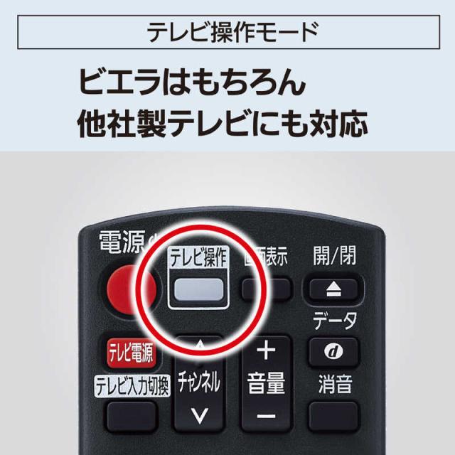 パナソニック　Panasonic　ブルーレイレコーダー DIGA(ディーガ) ［2TB / 3番組同時録画 / BS・CS 4Kチューナー内蔵］　DMR-4T205