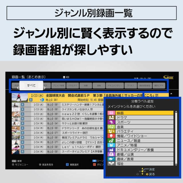 パナソニック　Panasonic　ブルーレイレコーダー DIGA(ディーガ) ［4TB / 3番組同時録画 / BS・CS 4Kチューナー内蔵］　DMR-4T405