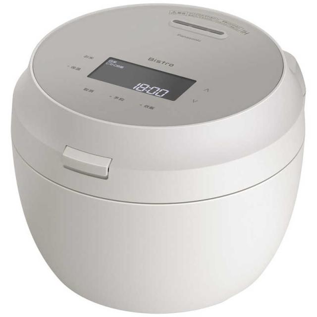【2026年09月01日発売予定】パナソニック　Panasonic　炊飯器 5.5合 Bistro ビストロ Wおどり炊き 可変圧力IHジャー ダイヤモンド竈（かまど）釜 ライトグレージュ　SR-X710E-H 42,000円