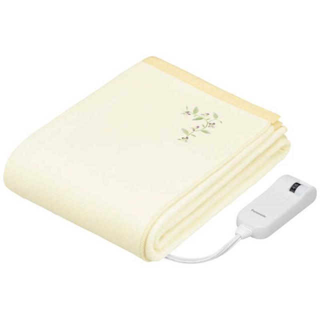 パナソニック　Panasonic　電気かけしき毛布 シングルMサイズ 室温センサー搭載 丸洗いOK [ 188×137cm / 掛・敷毛布 ] ベージュ　DB-RC41M-C