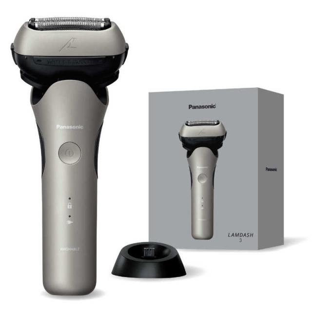 【2026年09月01日発売予定】パナソニック　Panasonic　ラムダッシュ 3枚刃 ［3枚刃 / AC100V-240V］ シャンパンシルバー　ES-L362D-S 16,830円