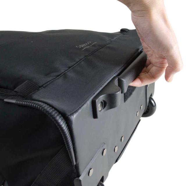 SPASSO　リュックキャリー ソフトキャリー 軽量 Sサイズ 機内持込 Spasso Travel ( スパッソ トラベル ) ダークグレー　1-561_11