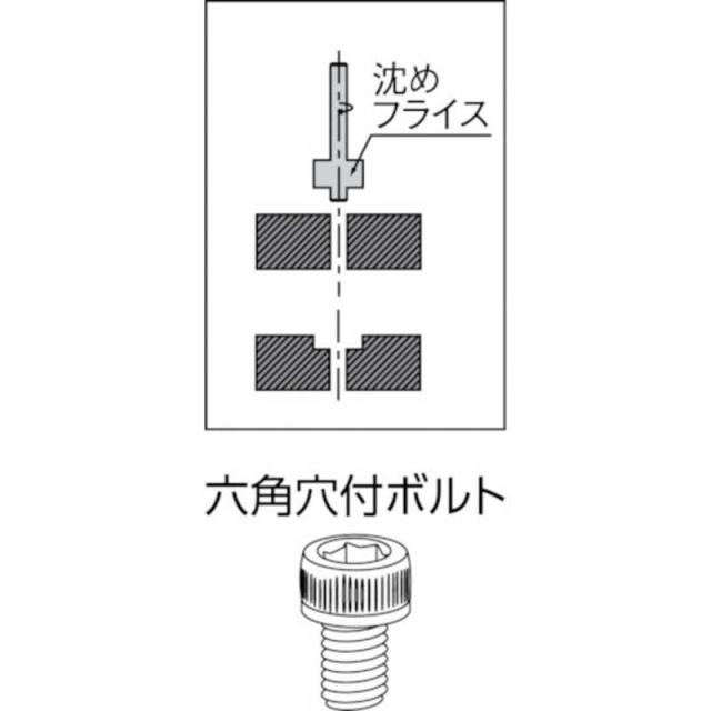 フクダ精工　沈めフライス14　CB14_1