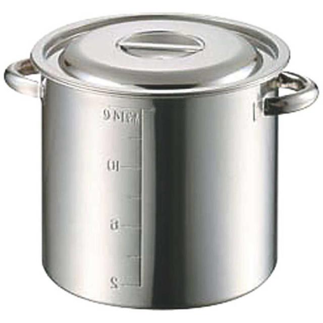 カンダ　AG モリブデン目盛付寸胴鍋 33cm(26.0L)　015179