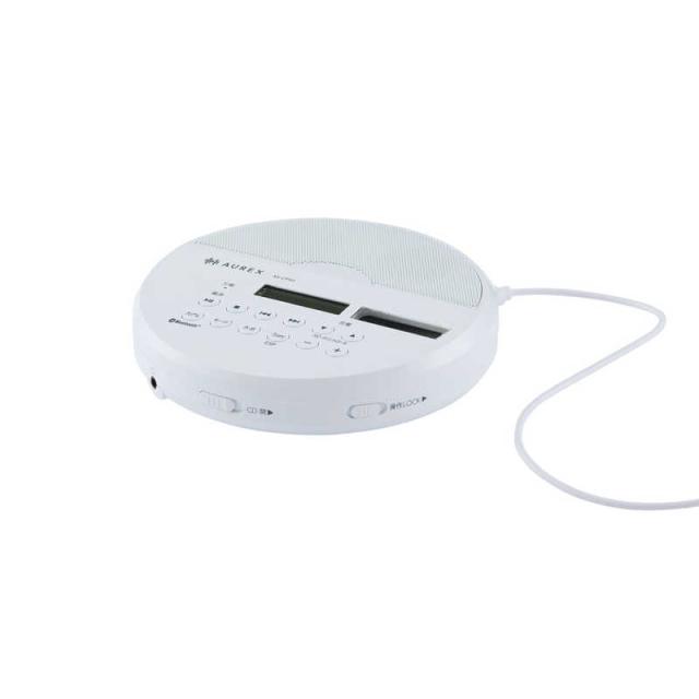 東芝　TOSHIBA　ポータブルCDプレーヤー AUREX ホワイト　AX-CP50-W_1
