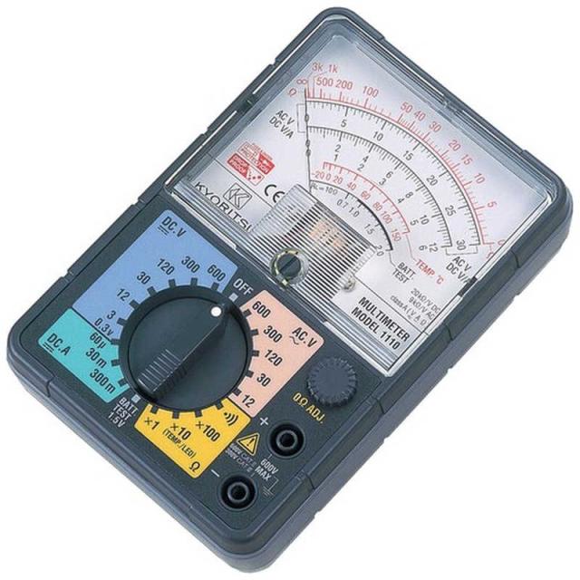 共立電気計器 アナログマルチメータ(20kΩ/V) MODEL1110