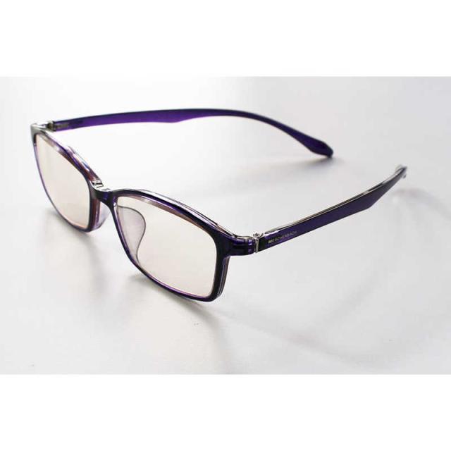 極美品 PINT GLASSES 度数+1.5 シニアグラス パープルフレーム