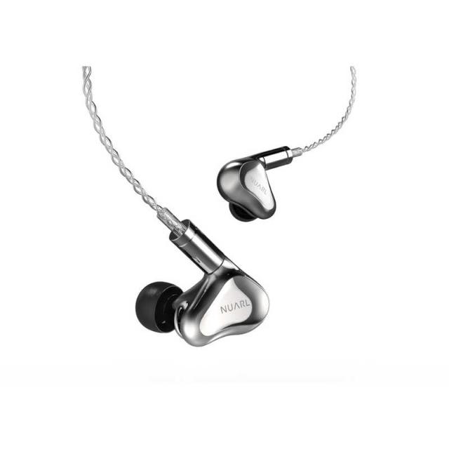 NUARL　イヤホン カナル型 ステンレスシルバー　OVERTUREの通販は