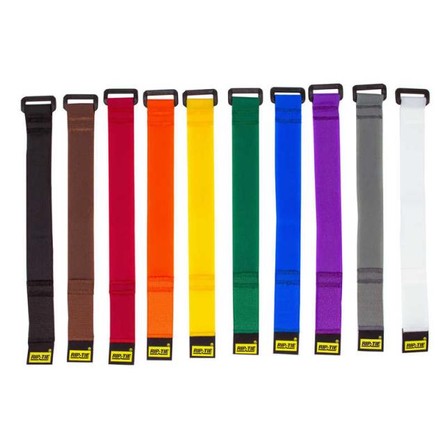 RIPTIE　シンチストラップ 25.4mmX762mm 100本入 虹　N-30-100-RW