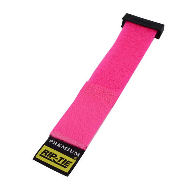 RIPTIE　リップロックケーブルラップ 25.4mm×165.1mm 100本入 ネオンピンク　RLH-065-100-NP