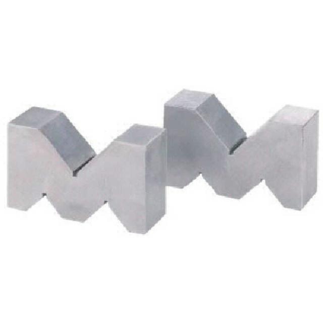 大西測定　A型ヤゲン台(Vブロック)(1組2個)　126150Kの通販は 17,330円