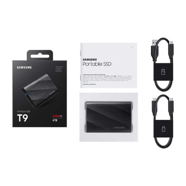 SAMSUNG　Portable SSD T9 ［ポータブル型］　MU-PG4T0B-IT_1