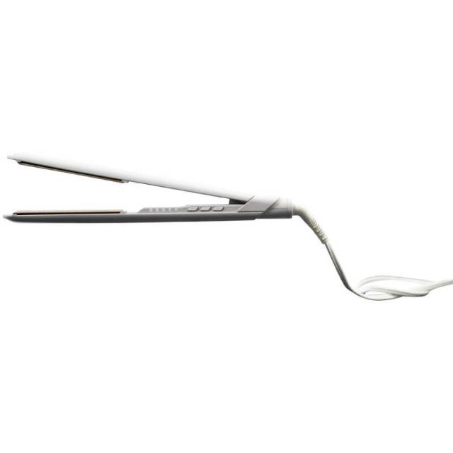 B next　ストレートアイロン シルクヘアアイロン radiant LITE 24mm 130℃〜220℃ 海外対応 交流(コード)式 グレージュ　LM-130_1