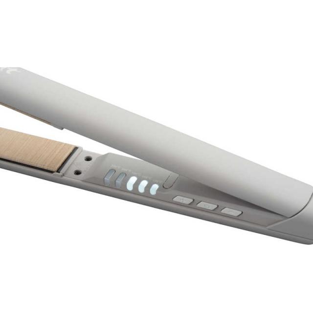 B next　ストレートアイロン シルクヘアアイロン radiant LITE 24mm 130℃〜220℃ 海外対応 交流(コード)式 グレージュ　LM-130_2